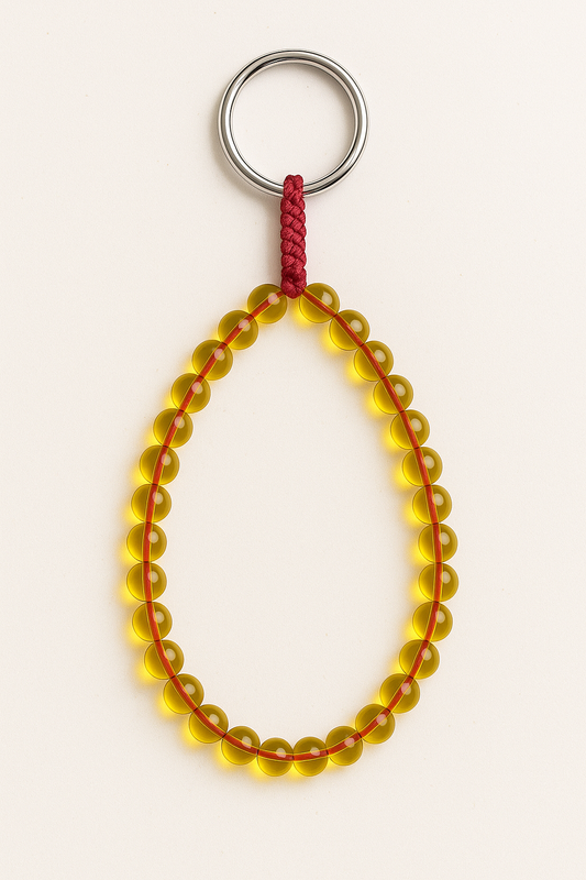 Amber Keychain – 31 Beads