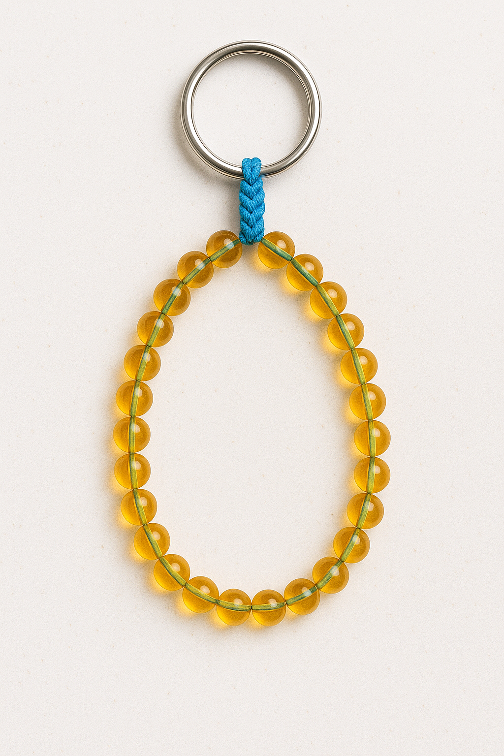 Amber Keychain – 25 Beads