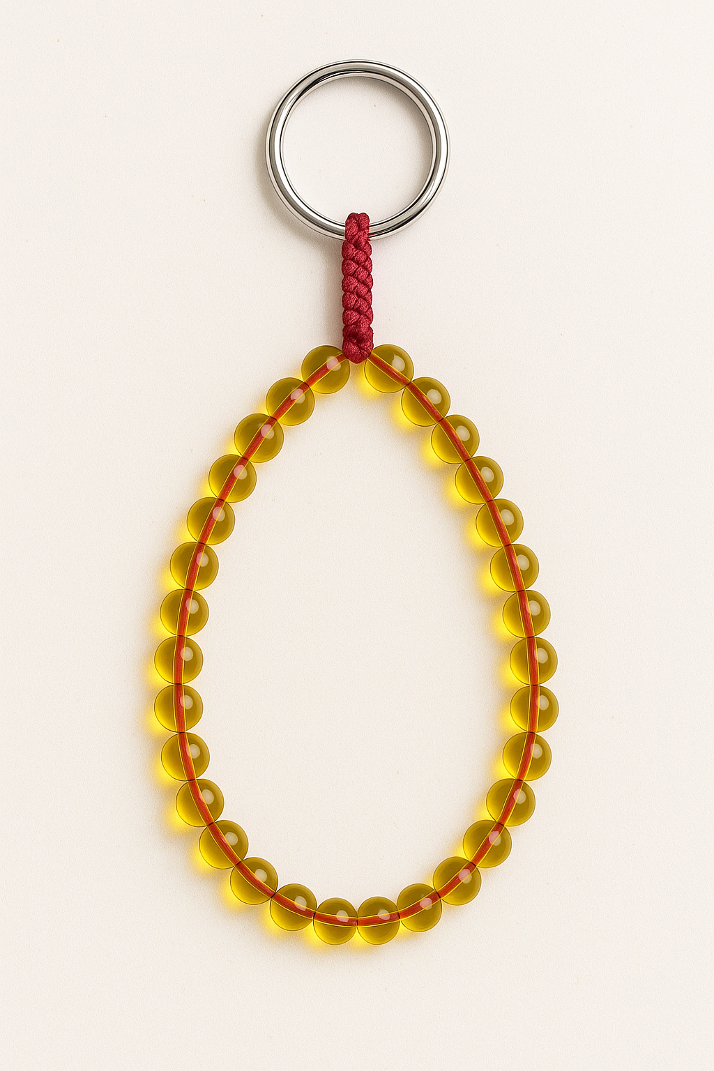 Amber Keychain – 31 Beads