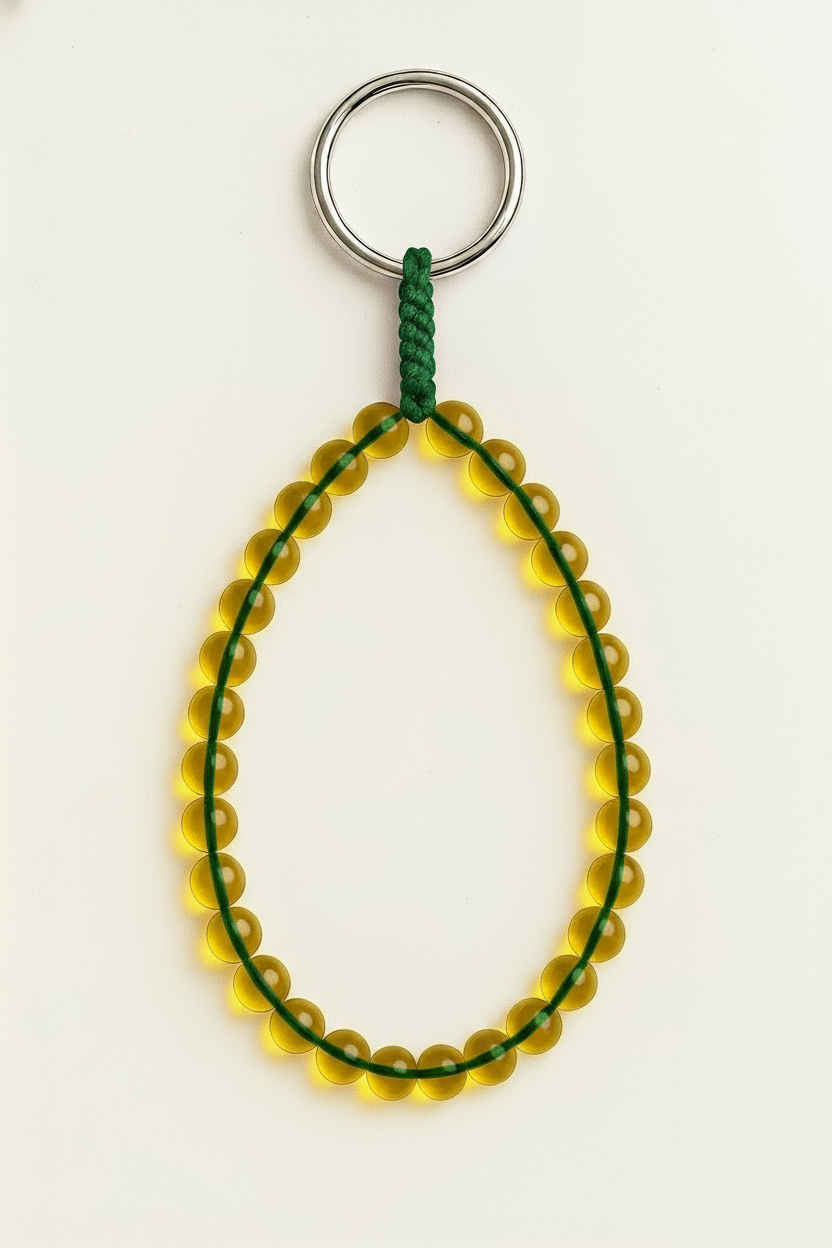 Amber Keychain – 31 Beads