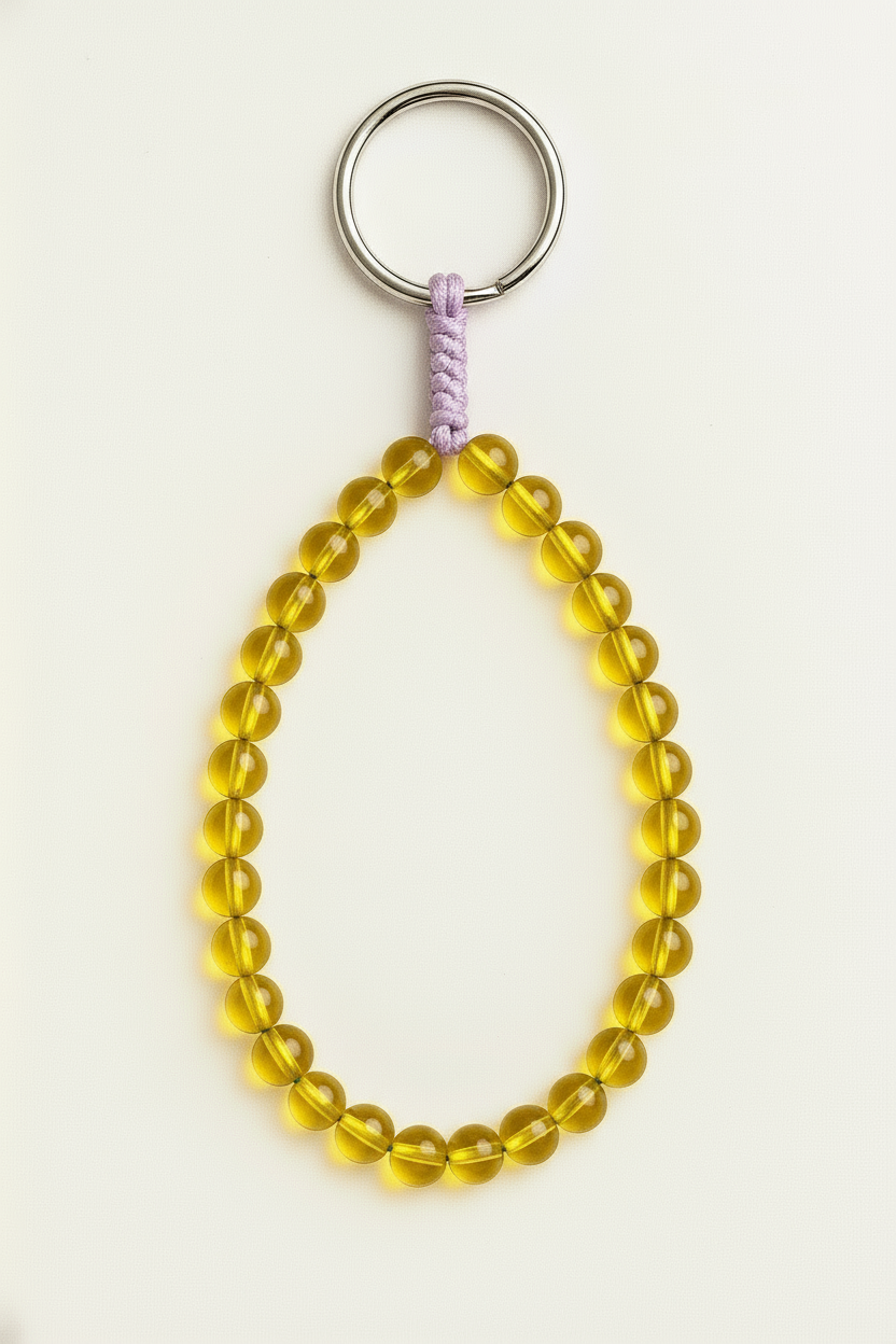 Amber Keychain – 31 Beads