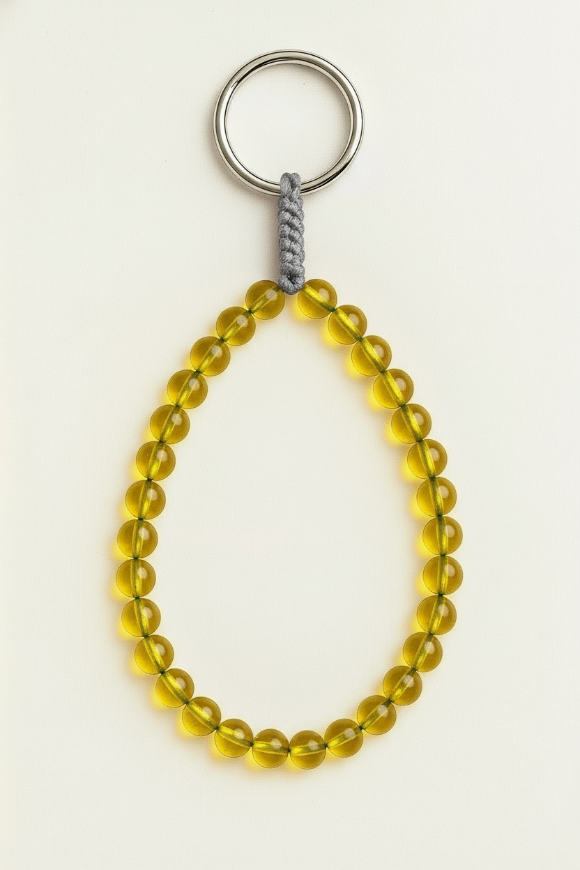Amber Keychain – 31 Beads
