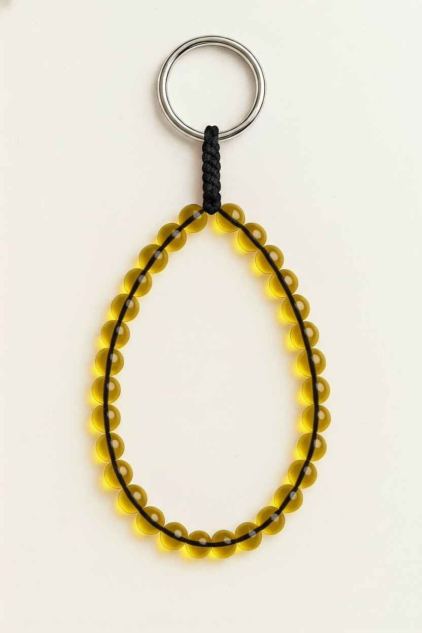 Amber Keychain – 31 Beads