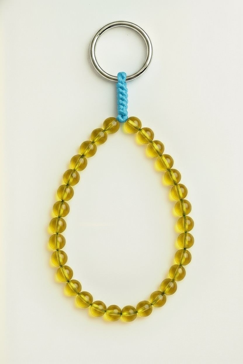 Amber Keychain – 31 Beads