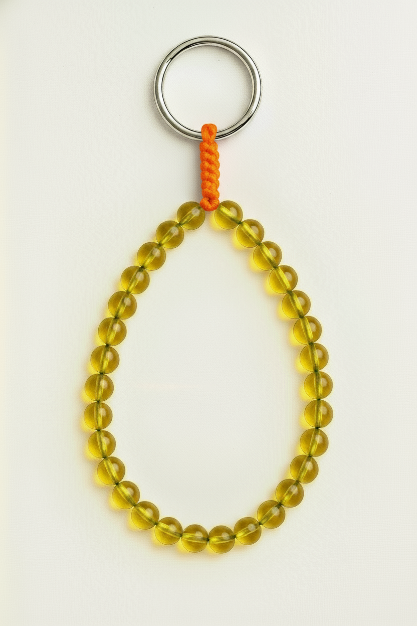 Amber Keychain – 31 Beads